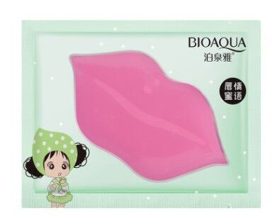 BioAqua Гидрогелевый патч для кожи губ с лаймом Lime Moisturizing Lip Mask, 8г 