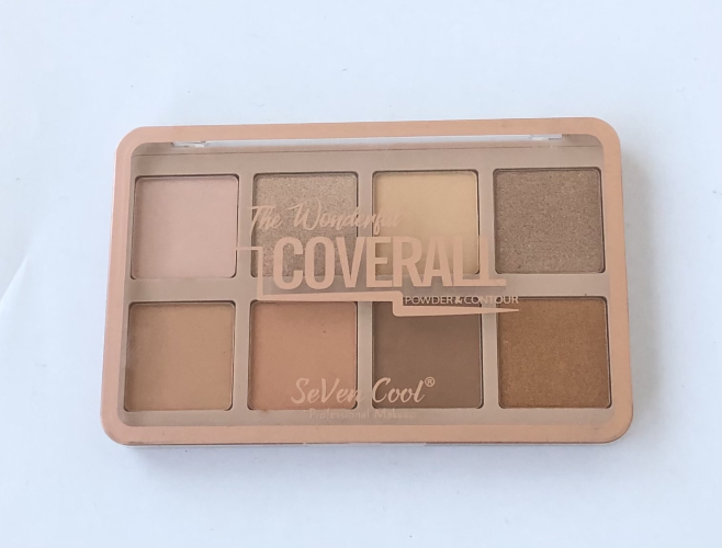SeVen Cool Тени для век The Wonderful Coverall Powder&Contour 