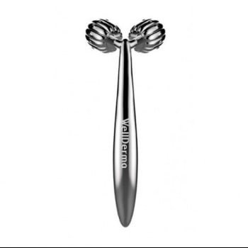 Wellderma Face Lifting Dark Silver Roller - роликовый массажёр с платиновым покрытием