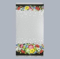 Пакет подарочный «Жостово», 15 х 30 см