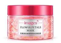 Images Питательная маска для лица с лепестками и маслом розы Flower Petals Mask Rose, 120г