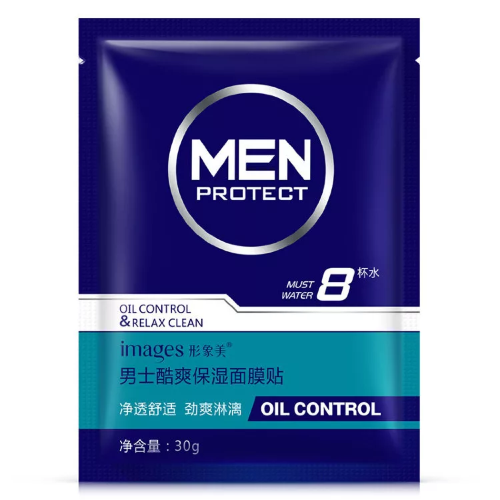 Images Мужская тканевая маска для лица Men Protect, 30г
